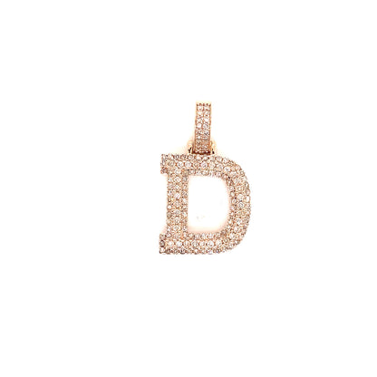 Rose Gold and Diamond Initials