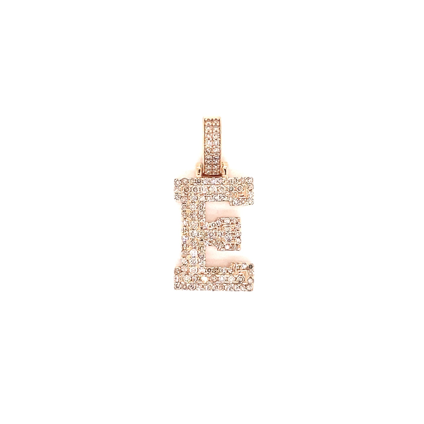 Rose Gold and Diamond Initials