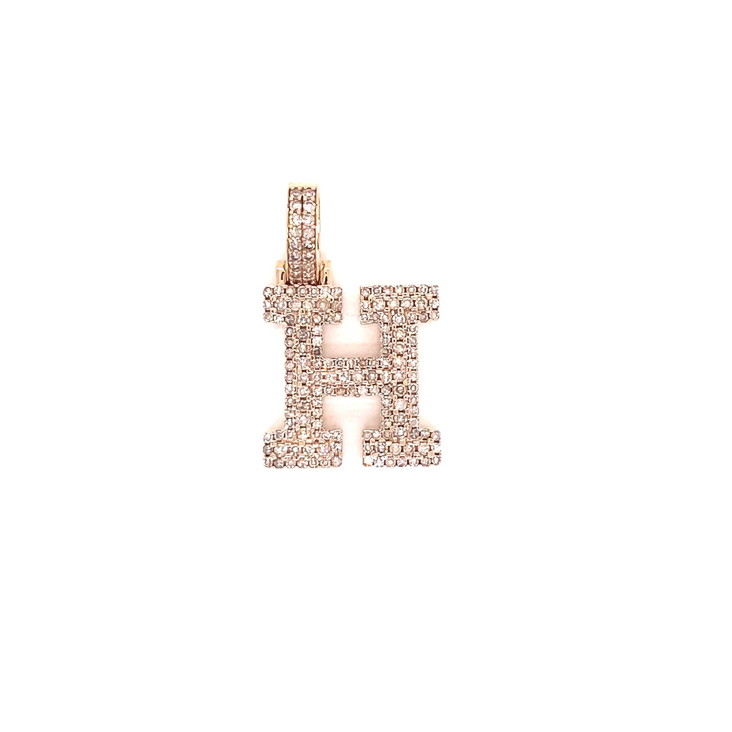 Rose Gold and Diamond Initials
