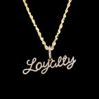 Loyalty Diamond Pendant in 14k Gold