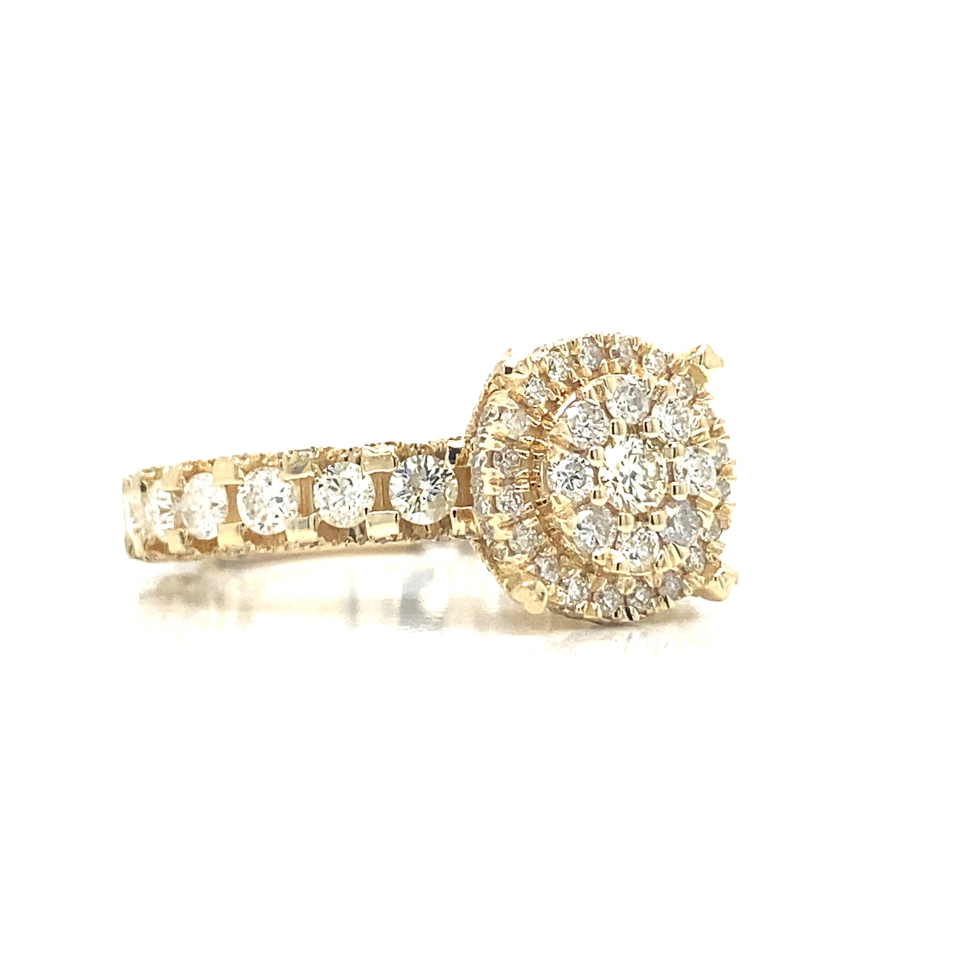 Elevated Diamond Ring