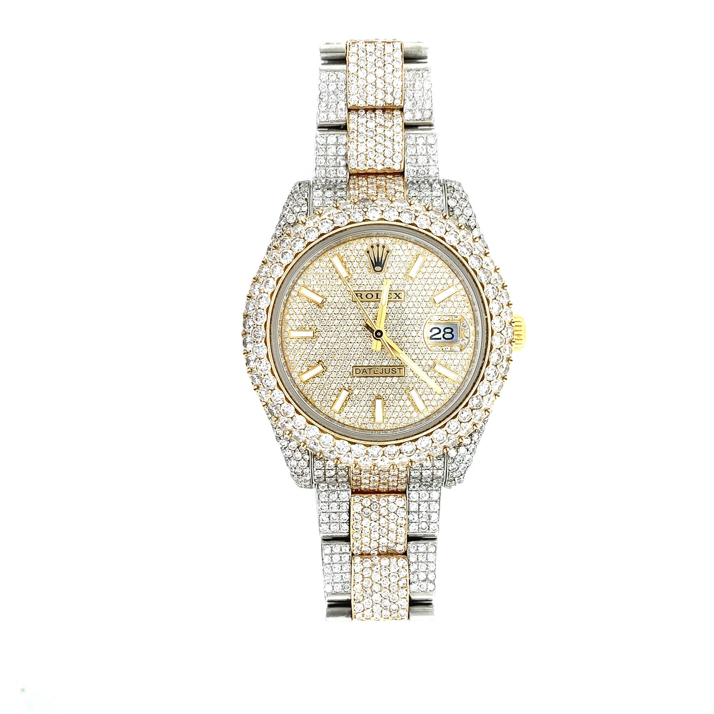 Rolex Datejust 23CT Diamond Oyster Band - 41MM