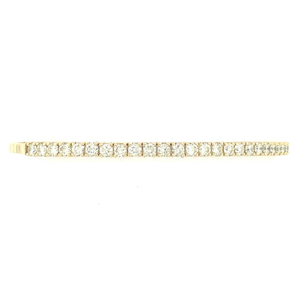 2.5CT Flexible Diamond Tennis Bangle