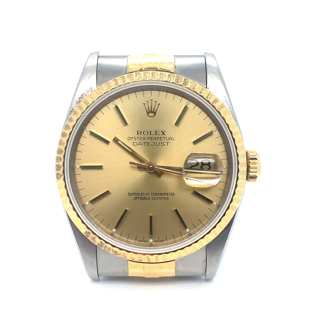 Rolex Datejust 18K Gold Jubilee Bracelet - 36MM