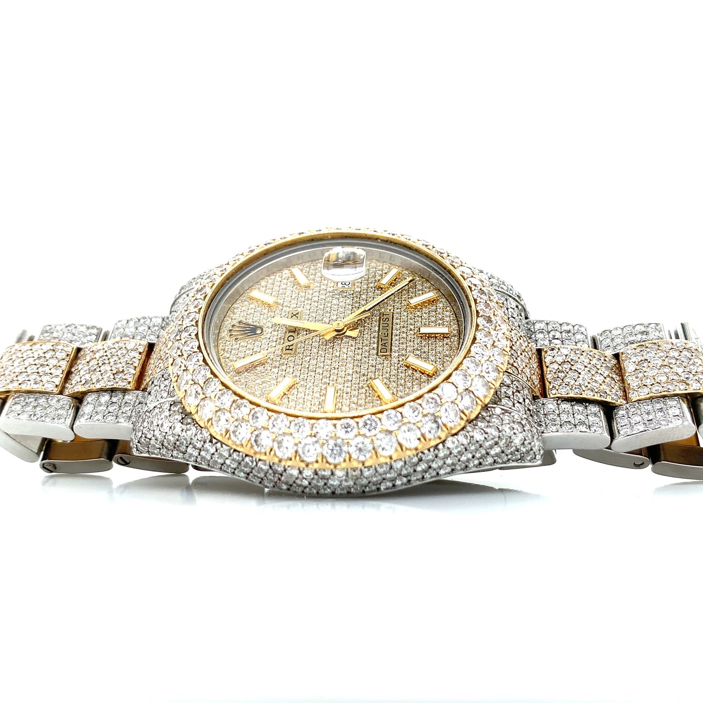Rolex Datejust 23CT Diamond Oyster Band - 41MM