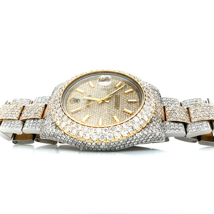 Rolex Datejust 23CT Diamond Oyster Band - 41MM