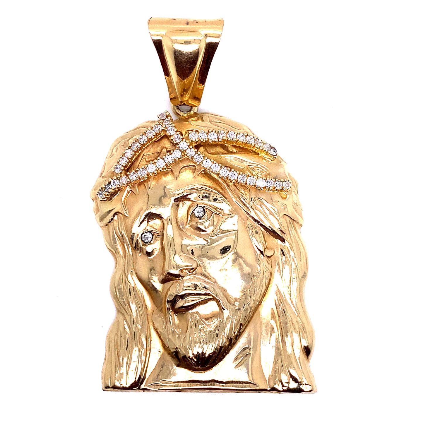 Traditional Jesus Head Pendant