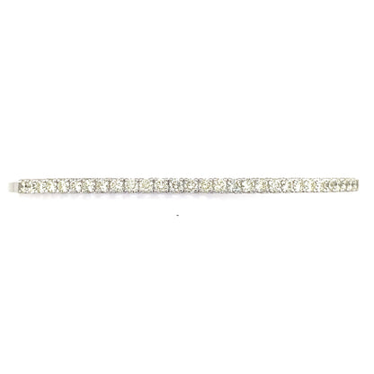 2.5CT Flexible Diamond Tennis Bangle