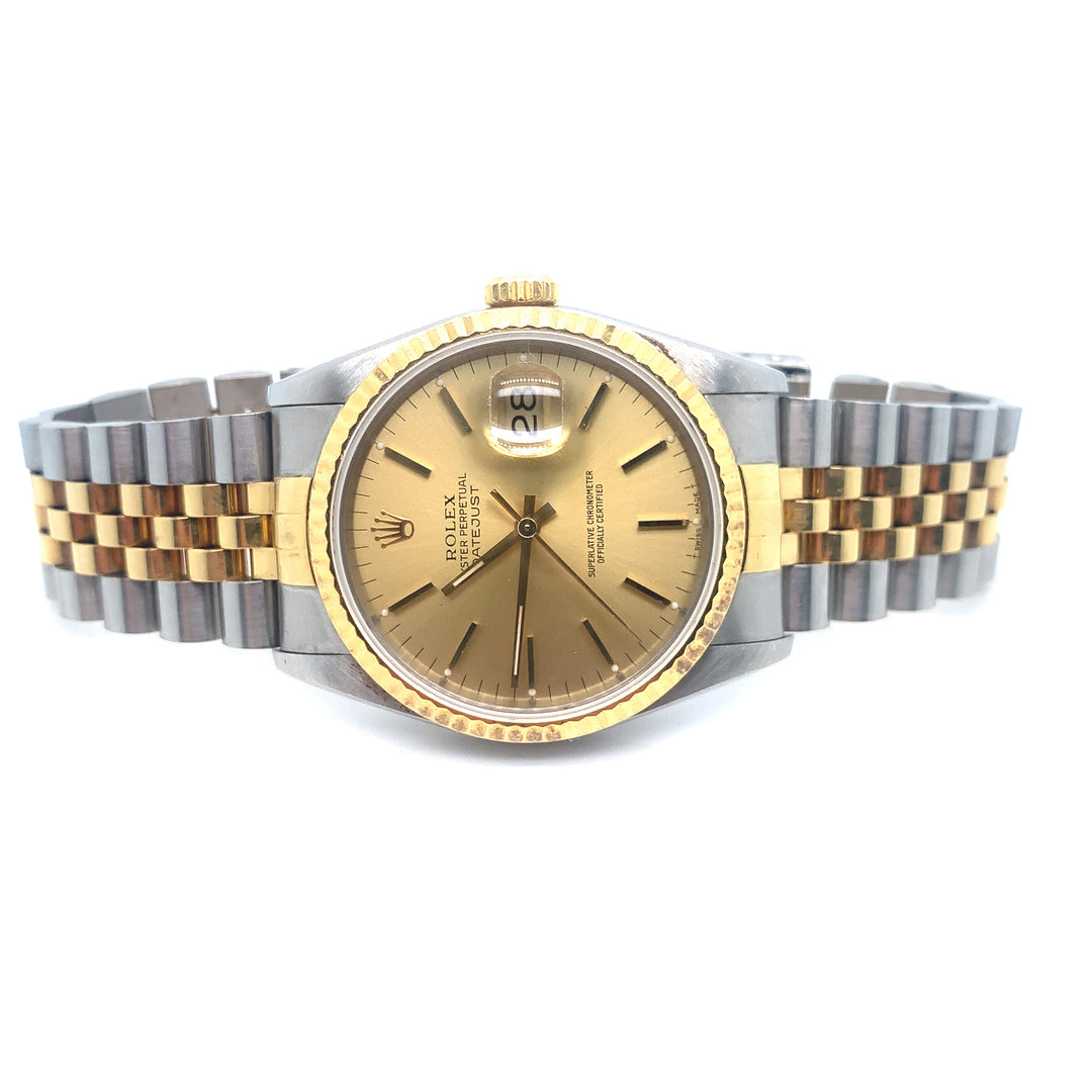 Rolex Datejust 18K Gold Jubilee Bracelet - 36MM