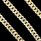 14kt Curb Cuban Chain