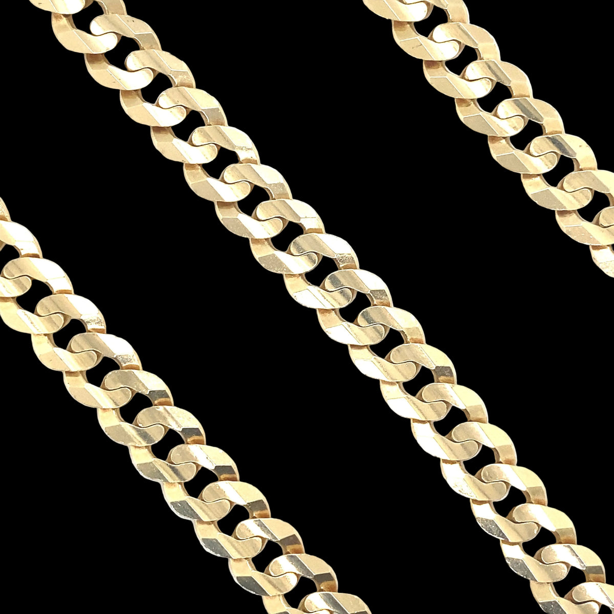 14kt Curb Cuban Chain
