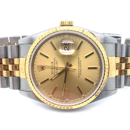 Rolex Datejust 18K Gold Jubilee Bracelet - 36MM
