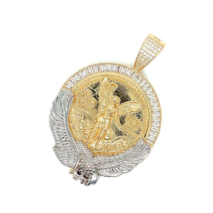 Golden Peso Pendant