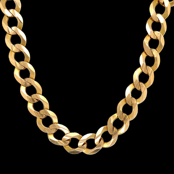 9.5mm Curb Cuban Chain