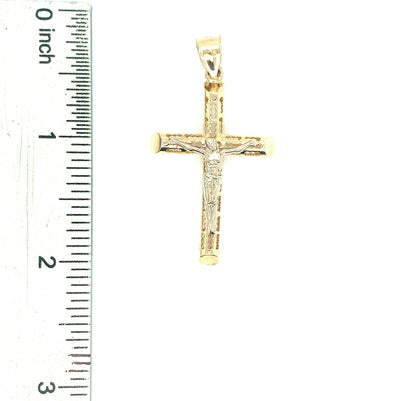 14K Gold Crucifix