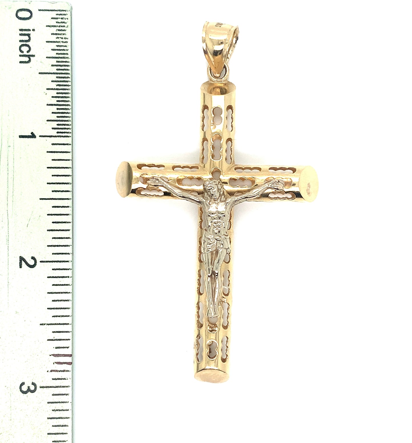 14K Gold Crucifix