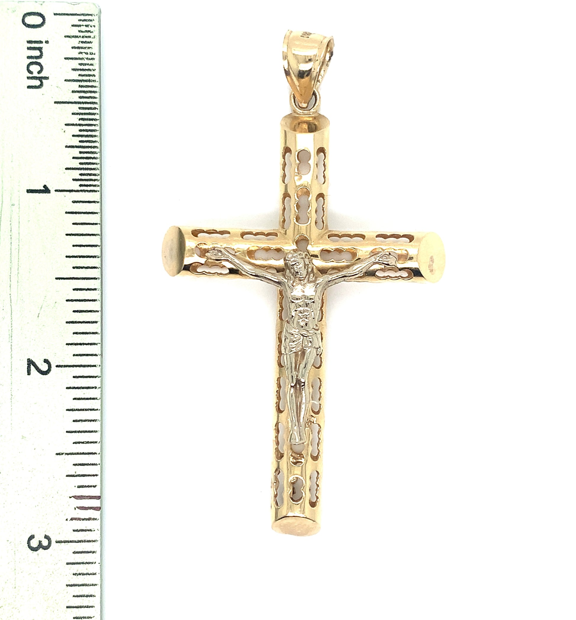 14K Gold Crucifix