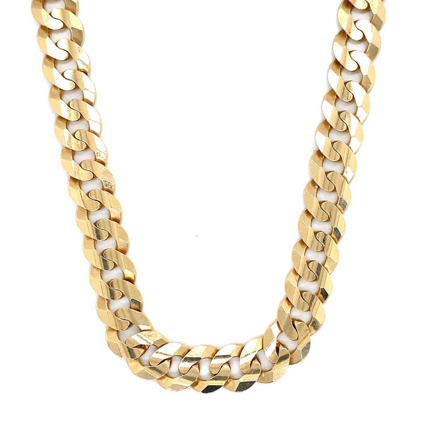 14kt Curb Cuban Chain