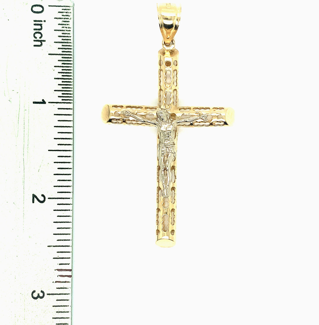 14K Gold Crucifix