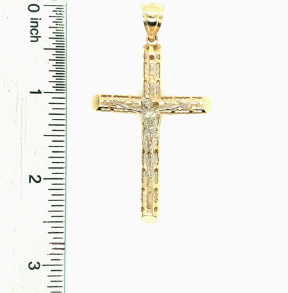 14K Gold Crucifix