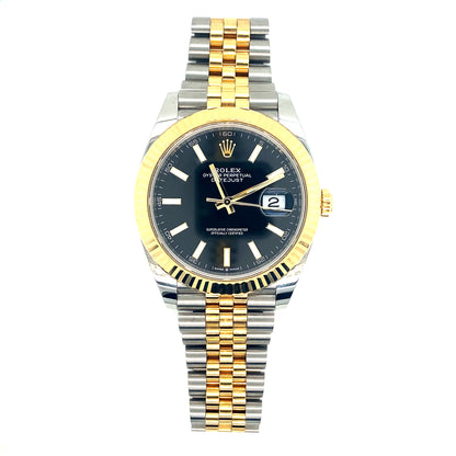 Rolex Datejust Black Dial - 41MM