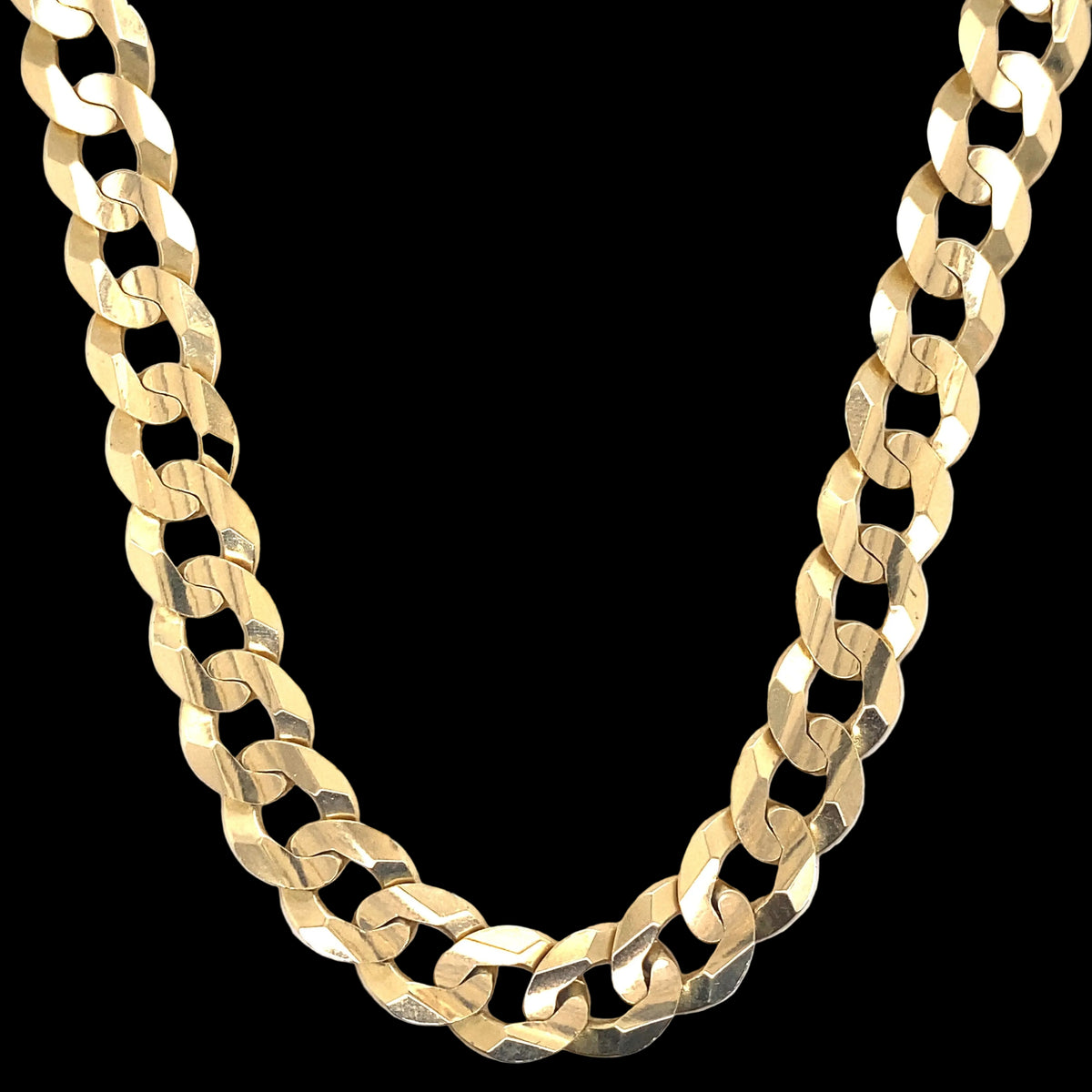10.5mm Curb Cuban Chain