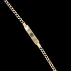 Two-Tone Baby ID Bracelet 4.5MM