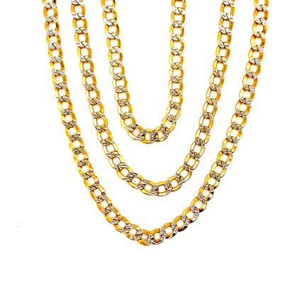 4.5MM Two-Tone Curb Chain