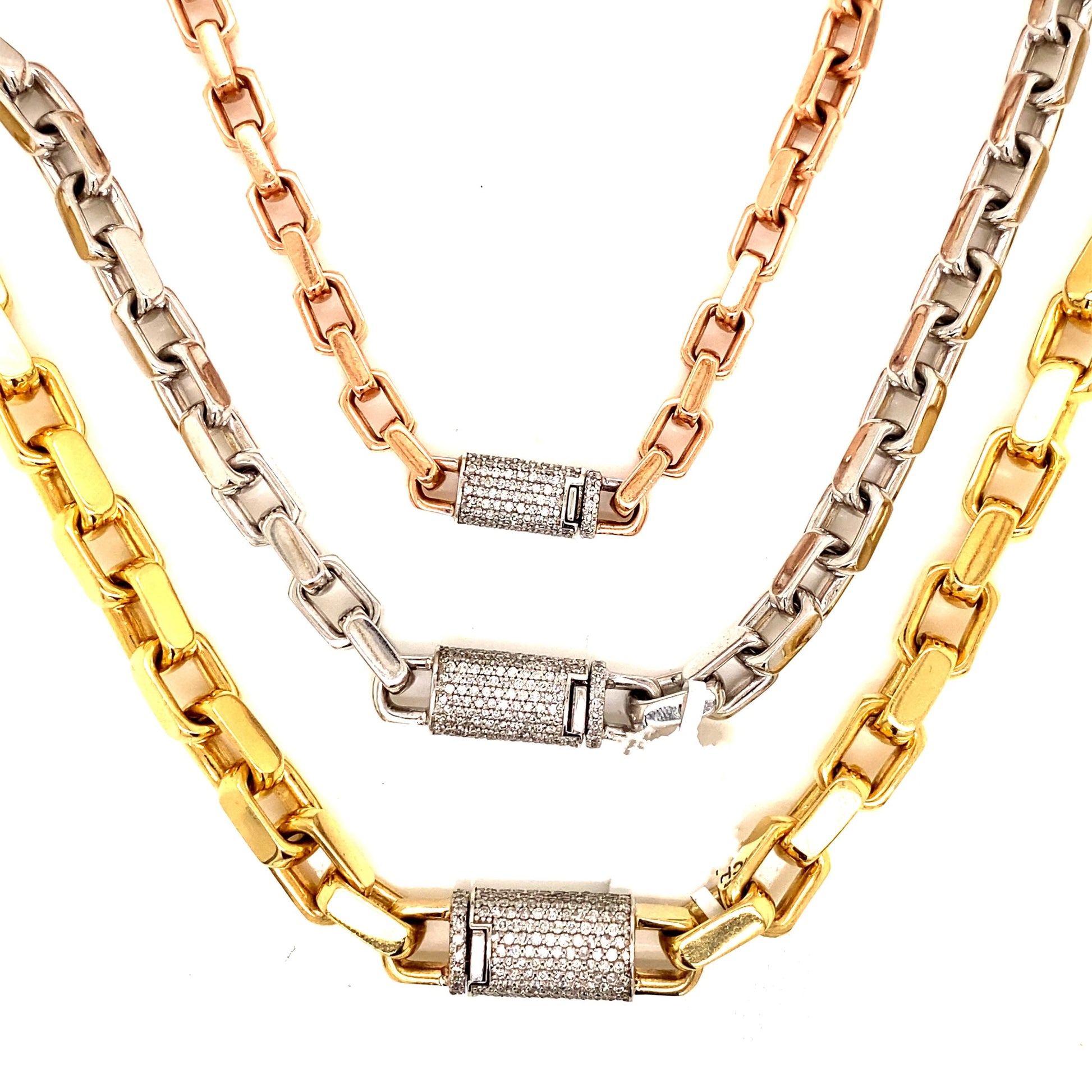 6MM Diamond Lock Rolo Link