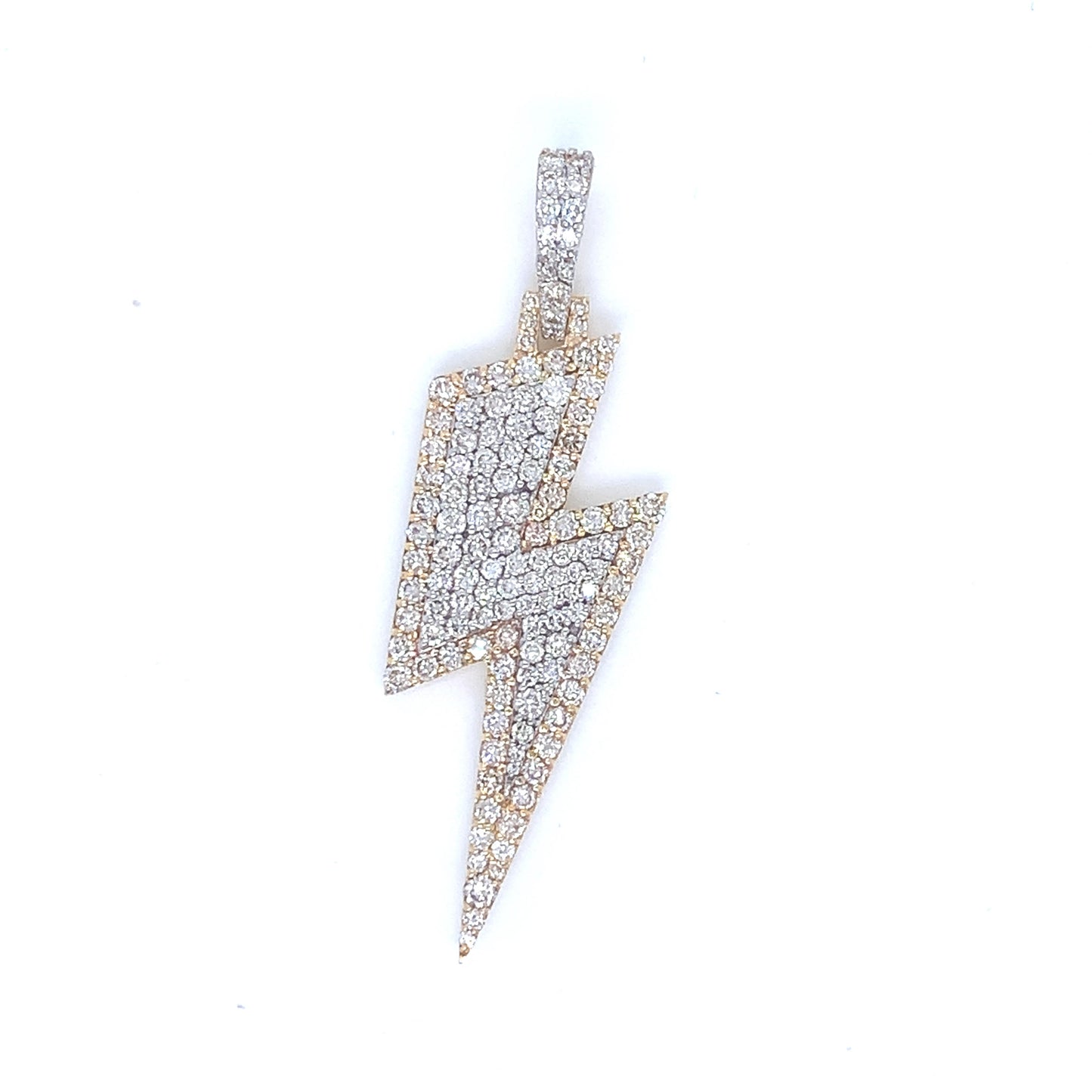 Lightning Bolt Diamond Pendant