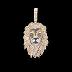 3D Diamond Lion Pendant